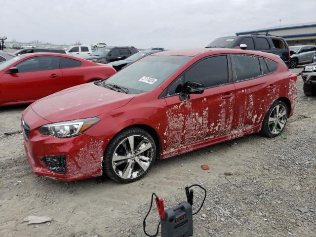 Image 1 of 2017 SUBARU IMPREZA SPORT 2017 with VIN 4S3GTAK61H3724240