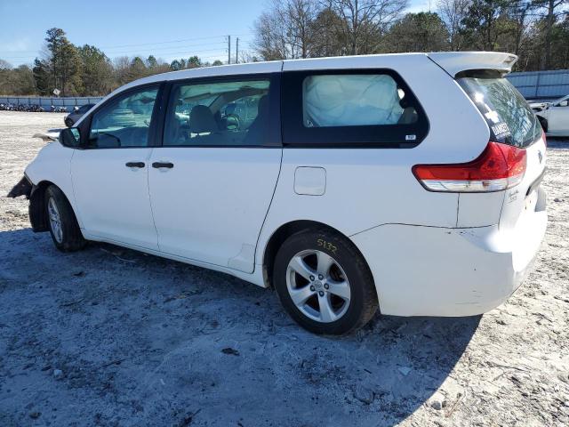 Изображение 2 2011 TOYOTA SIENNA  2011 с VIN 5TDZK3DC8BS154852