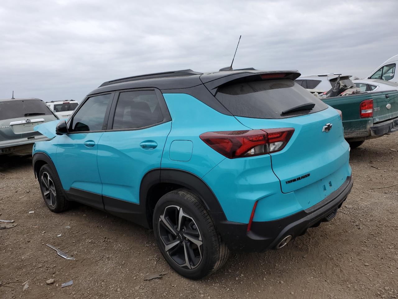 Image 2 of 2021 CHEVROLET TRAILBLAZER RS 2021 with VIN KL79MTSLXMB008991