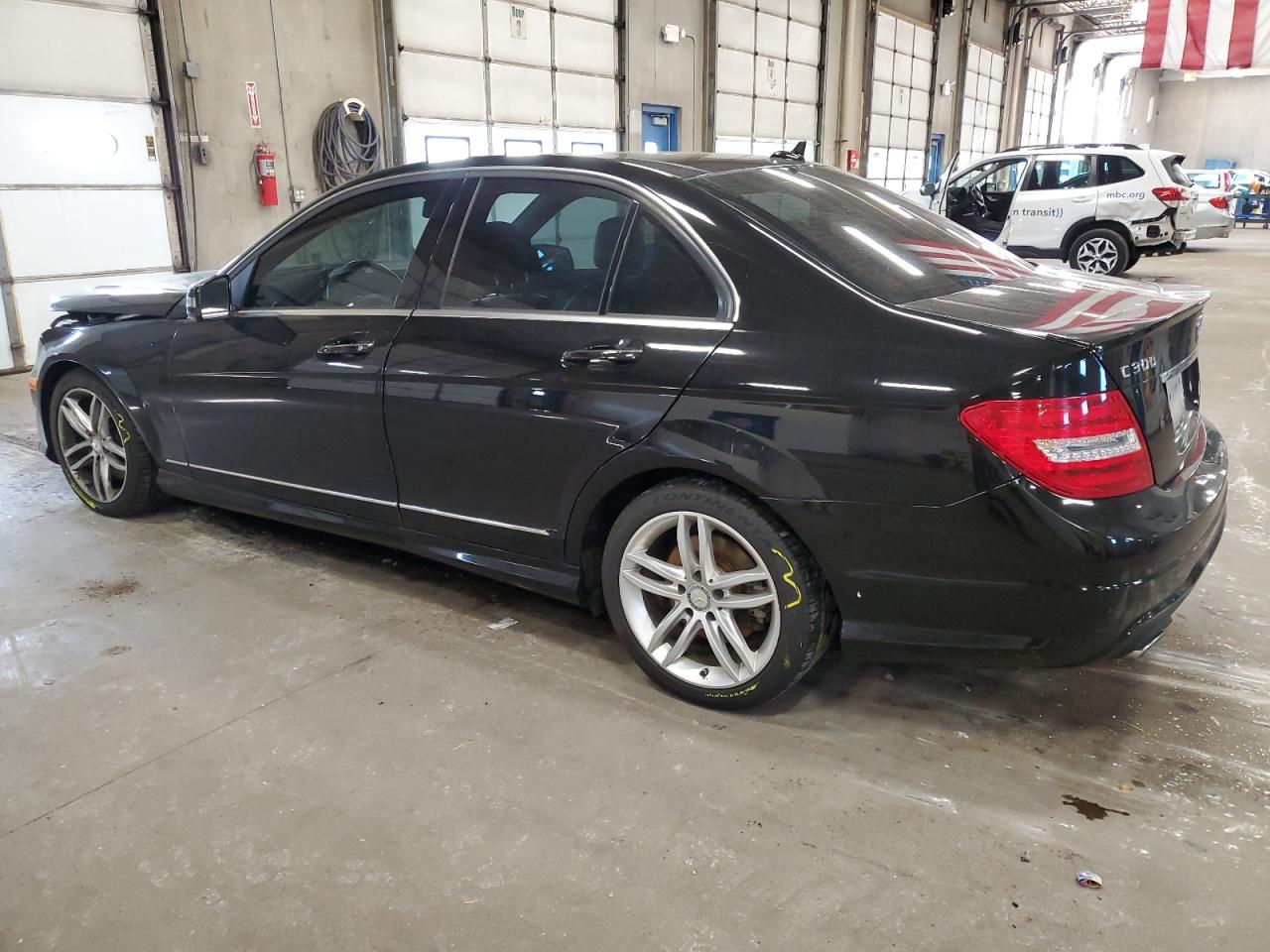 Image 2 of 2013 MERCEDES-BENZ C 300 4MATIC 2013 with VIN WDDGF8AB1DR291286
