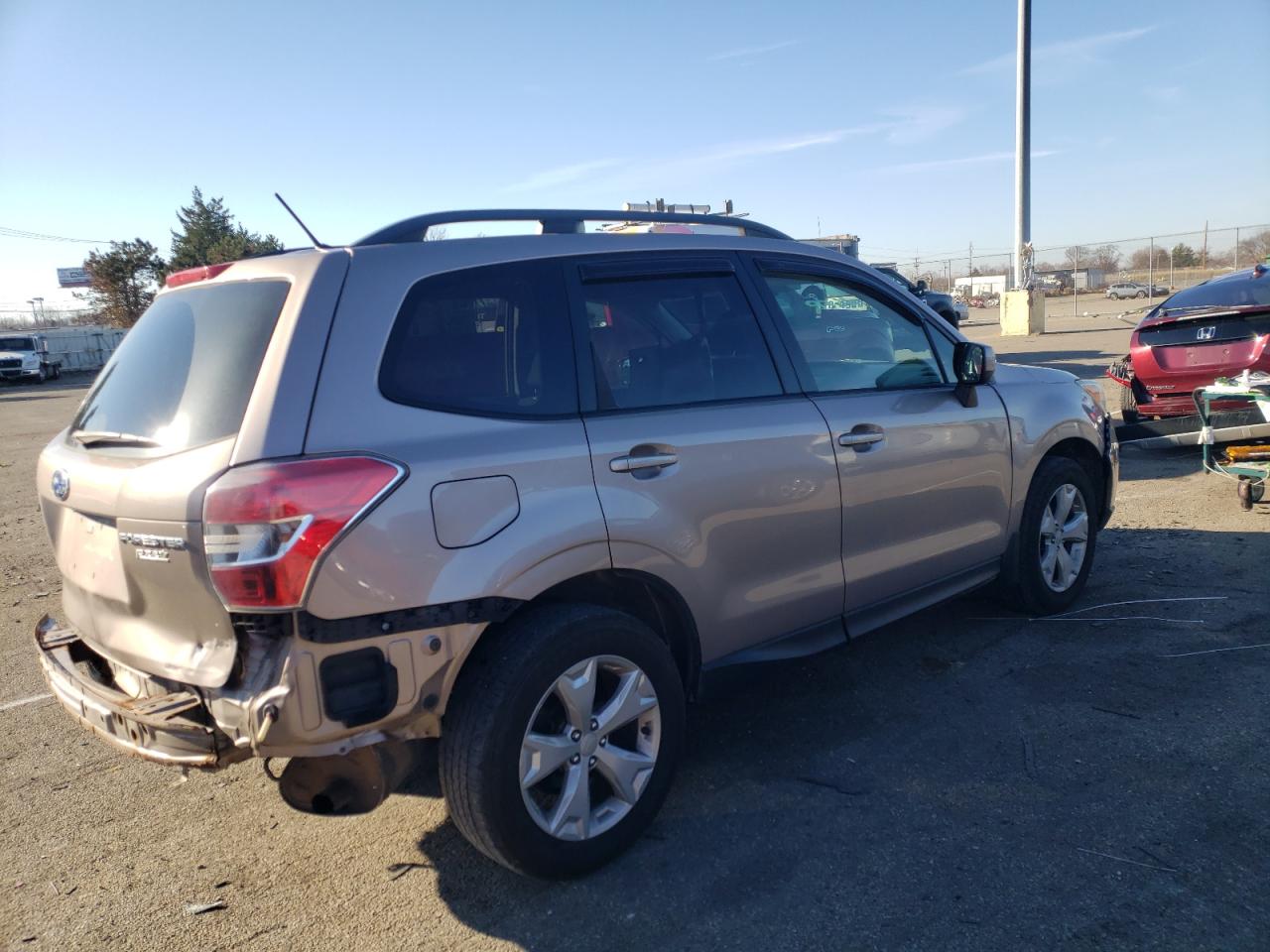 Image 3 of 2014 SUBARU FORESTER 2.5I PREMIUM 2014 with VIN JF2SJAEC7EH474486