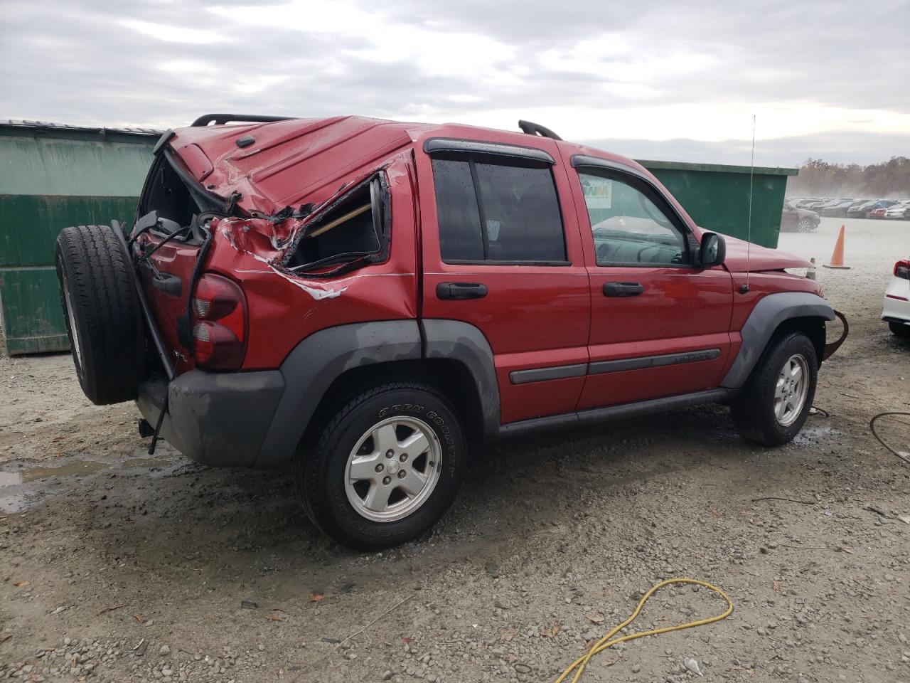 Изображение 3 2007 JEEP LIBERTY SPORT 2007 с VIN 1J4GK48K07W541539