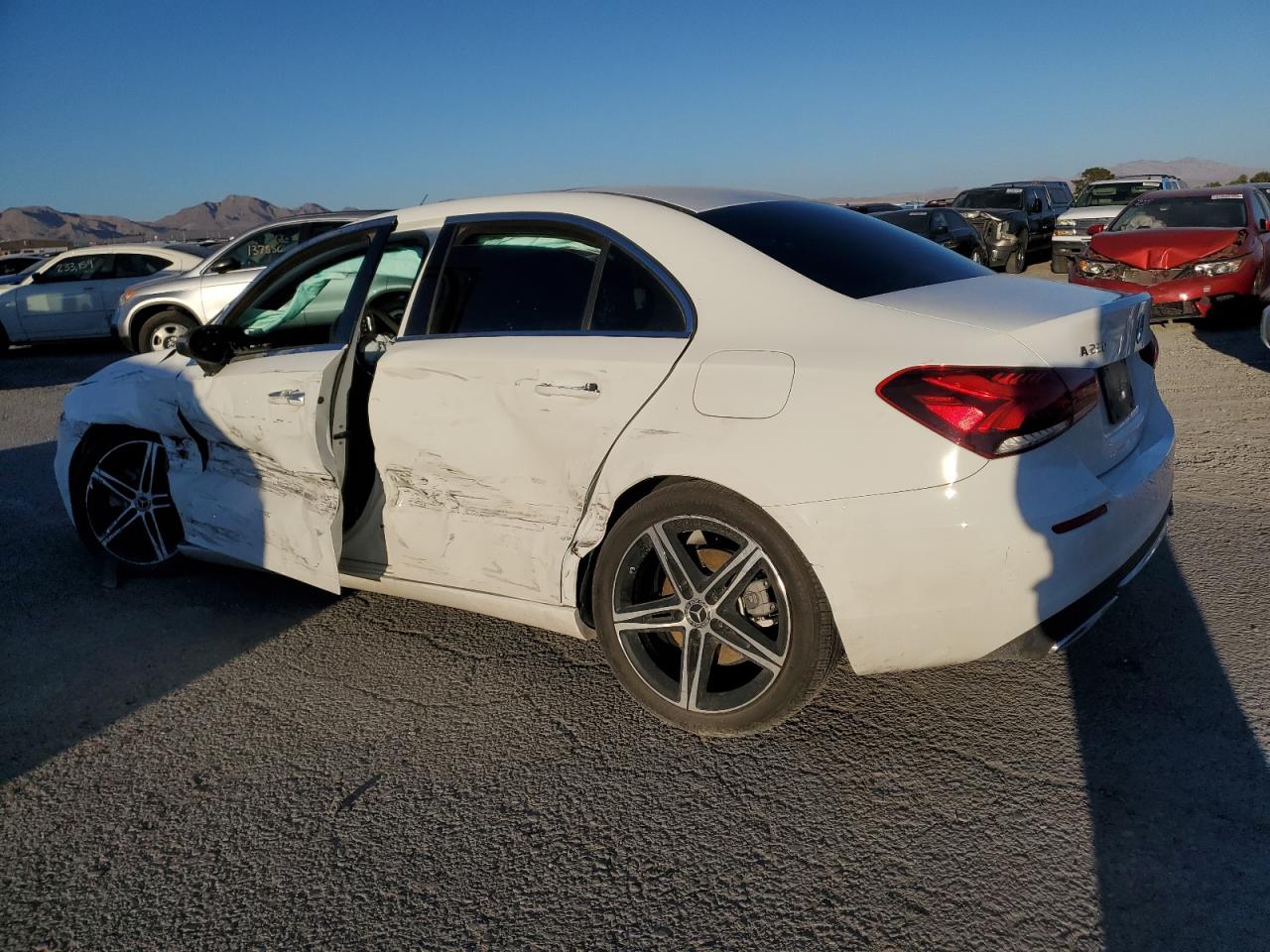 Image 2 of 2021 MERCEDES-BENZ A 220 2021 with VIN W1K3G4EBXMJ312343