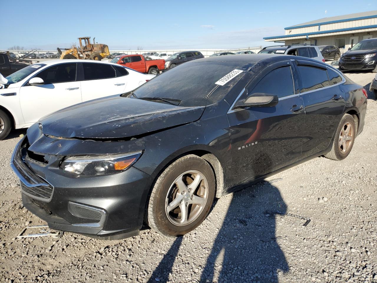 Image 1 of 2017 CHEVROLET MALIBU LS 2017 with VIN 1G1ZB5ST6HF257946
