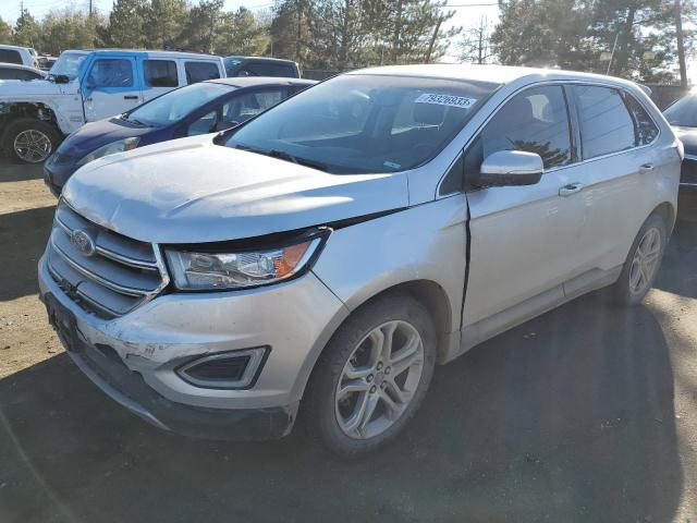 Image 1 of 2018 FORD EDGE TITANIUM 2018 with VIN 2FMPK4K90JBB41013
