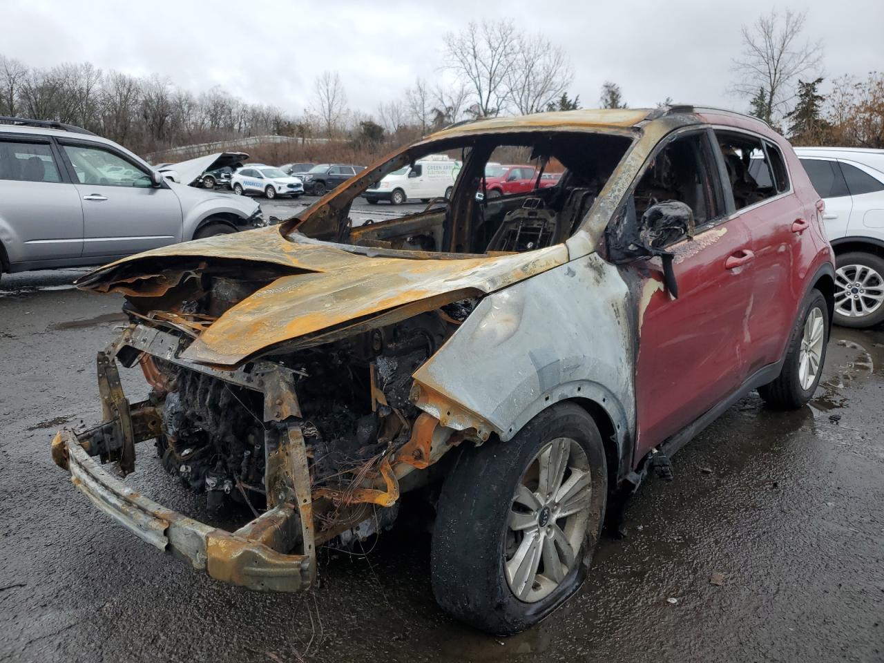 Image 1 of 2017 KIA SPORTAGE LX 2017 with VIN KNDPMCAC3H7237193