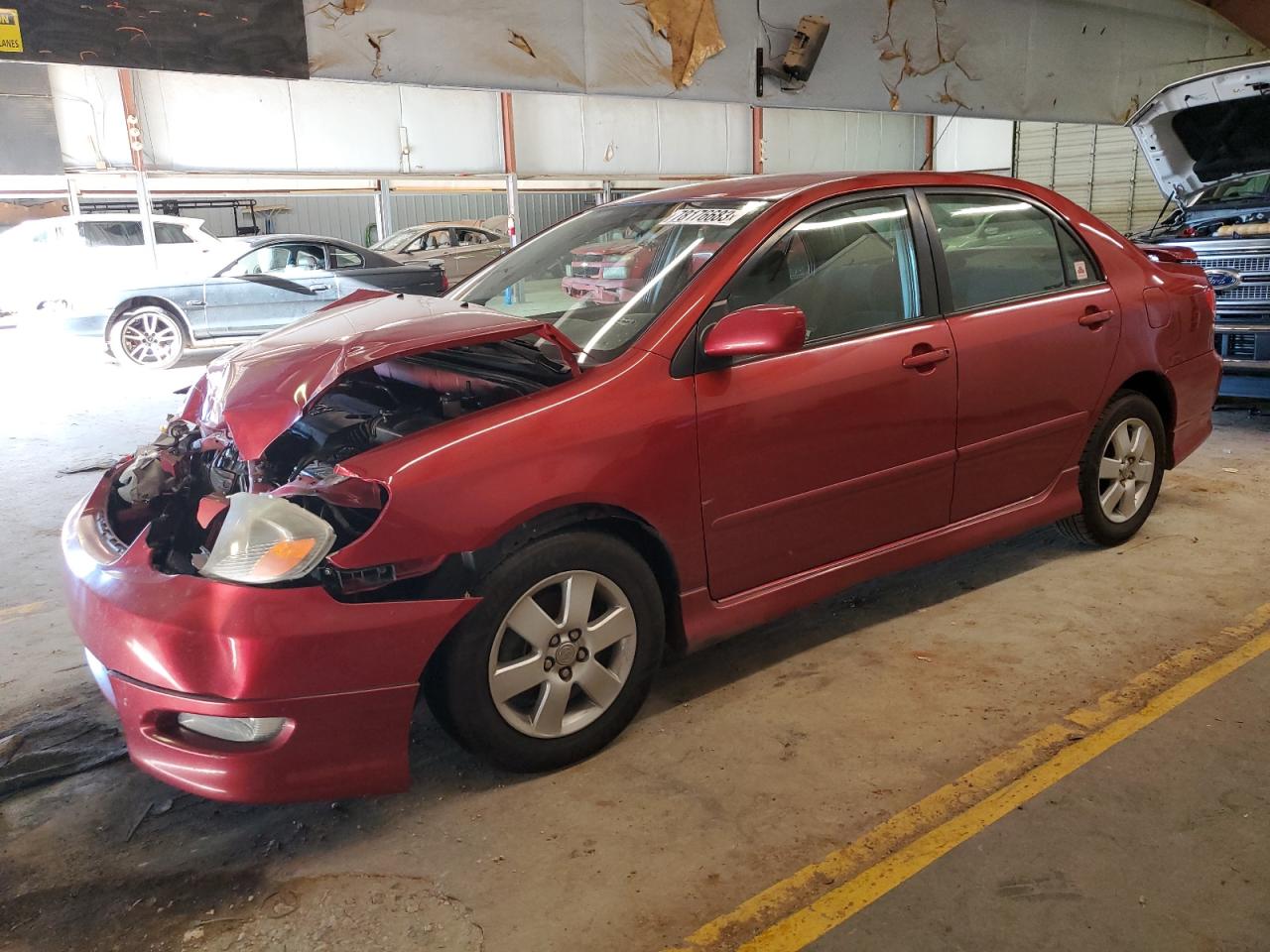 Image 1 of 2005 TOYOTA COROLLA CE 2005 with VIN 2T1BR32E35C455883