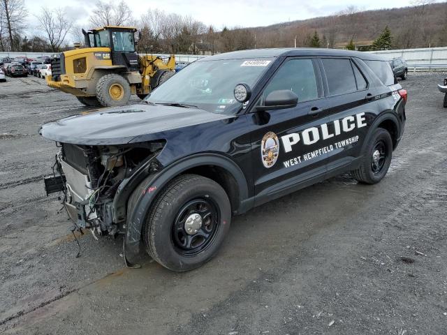 Image 1 of 2021 FORD EXPLORER POLICE INTERCEPTOR 2021 with VIN 1FM5K8AB6MGC34005
