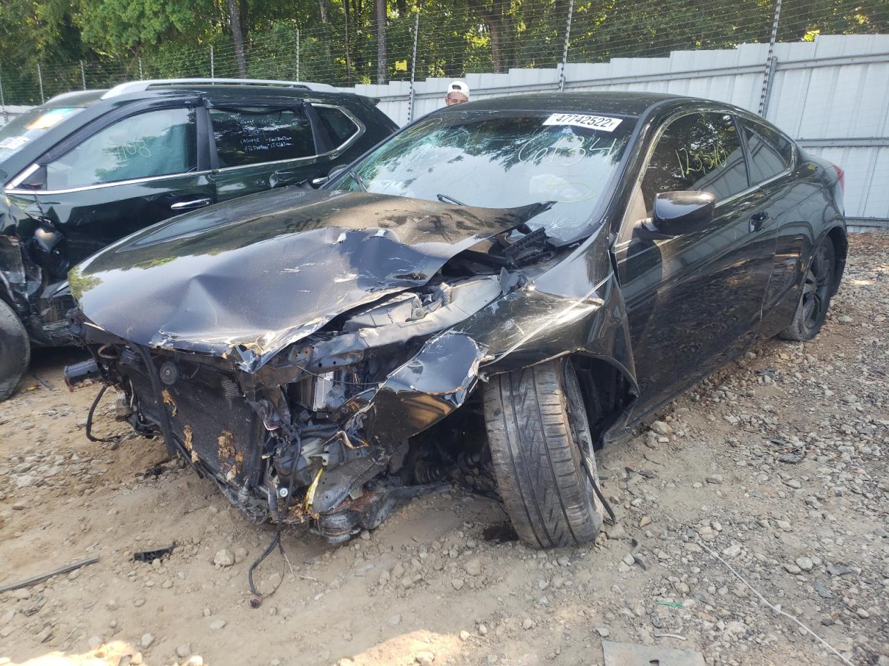 Image 2 of 2011 HONDA ACCORD EX 2011 with VIN 1HGCS1B73BA016134