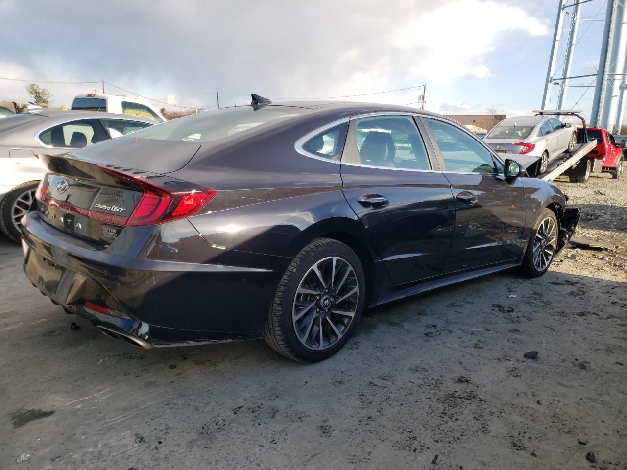 Изображение 3 2023 HYUNDAI SONATA LIMITED 2023 с VIN KMHL34J20PA285228