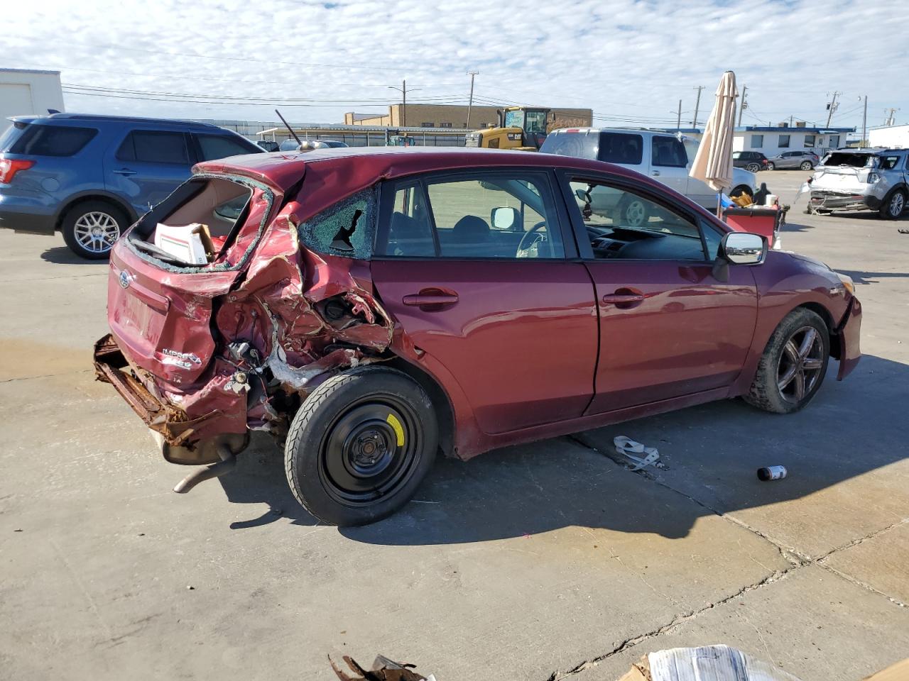 Image 3 of 2013 SUBARU IMPREZA PREMIUM 2013 with VIN JF1GPAB68DH208576
