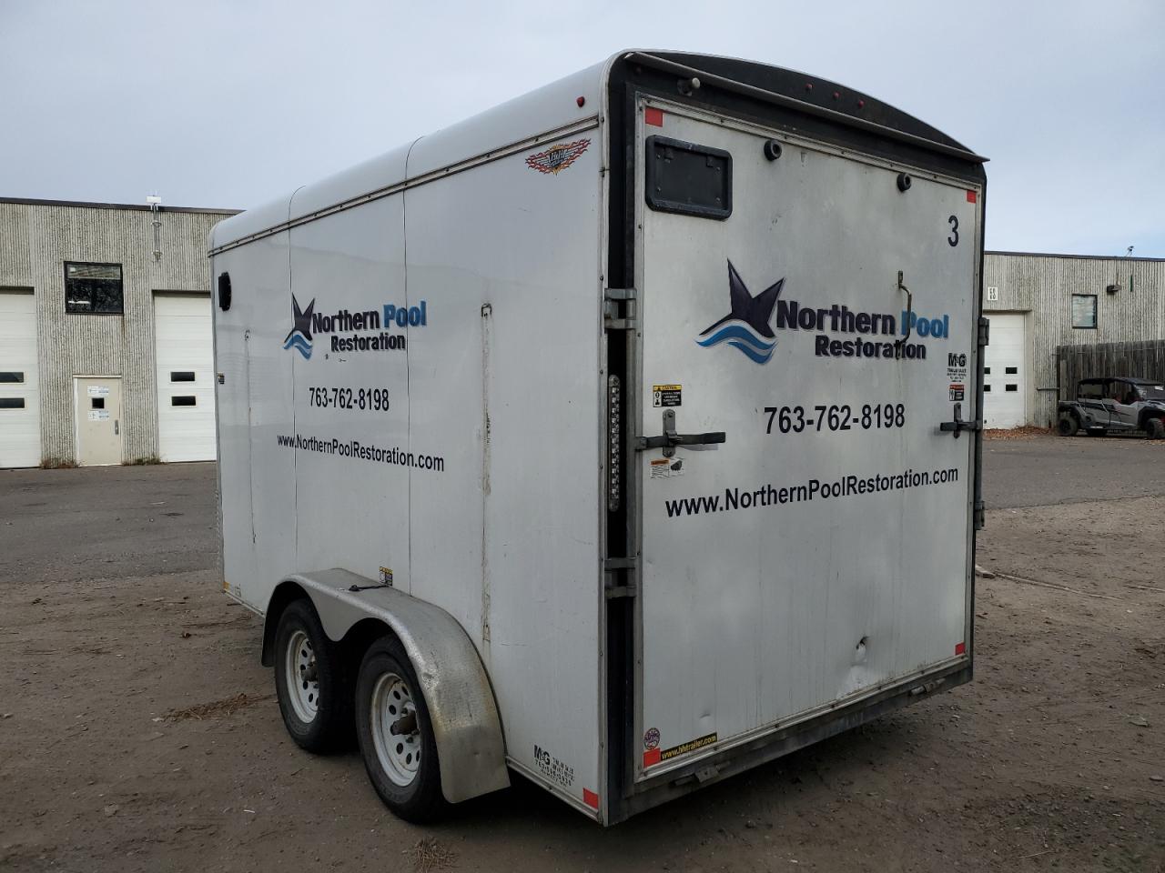Image 3 of 2019 H&H UTILITY 2019 with VIN 5JWTC1227KN520253