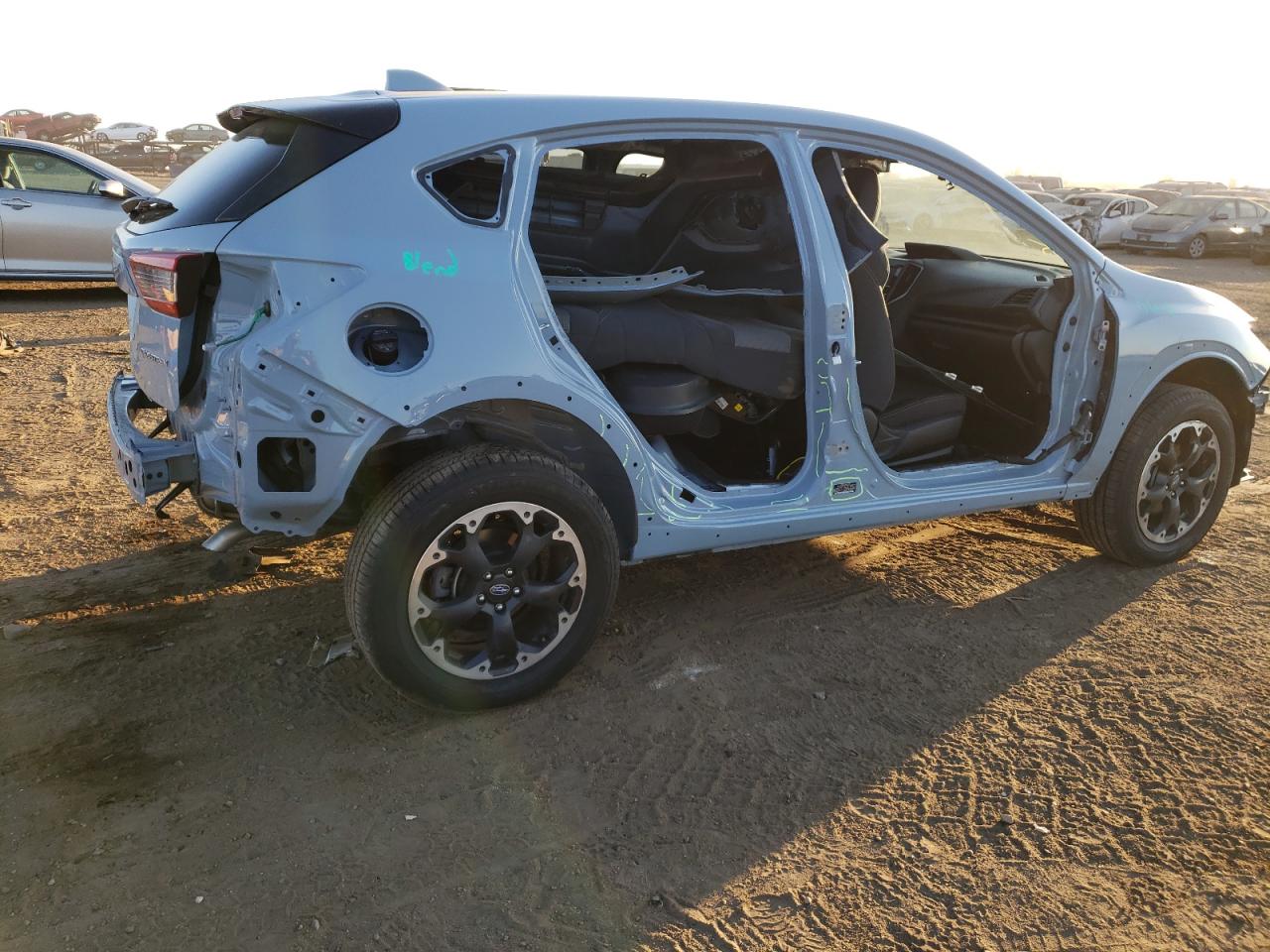 Obraz 3 z 2022 SUBARU CROSSTREK PREMIUM 2022 z VIN JF2GTAPC7NH254407