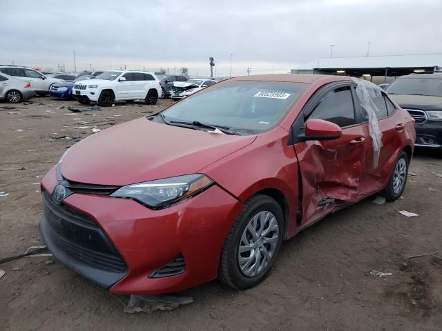 Image 1 of 2018 TOYOTA COROLLA L 2018 with VIN 2T1BURHEXJC123247