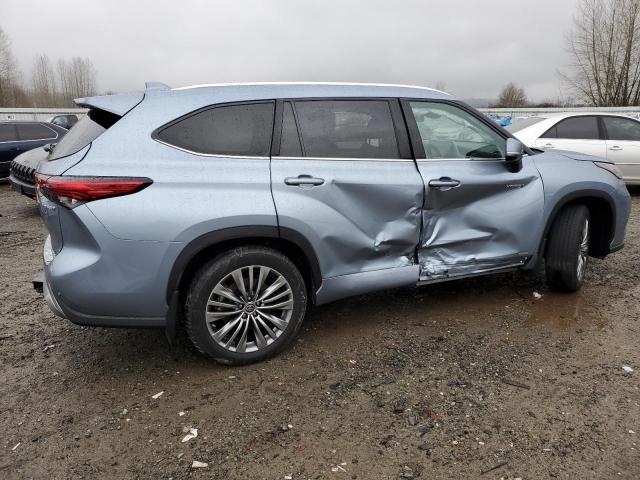 Изображение 3 2021 TOYOTA HIGHLANDER HYBRID PLATINUM 2021 с VIN 5TDEBRCH6MS059840