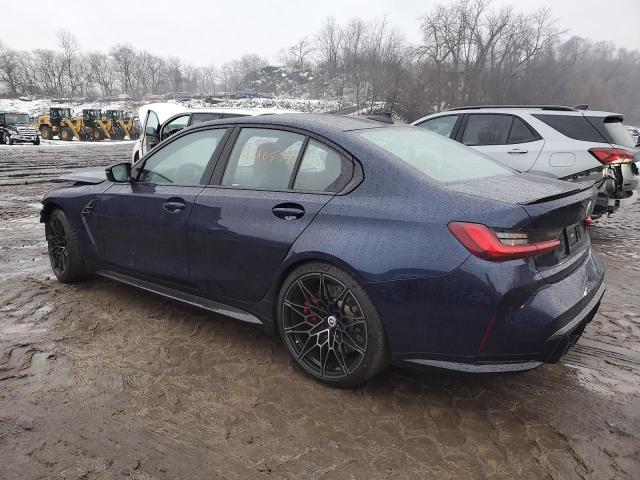 Obraz 2 z 2022 BMW M3 COMPETITION 2022 z VIN WBS43AY07NFN14220