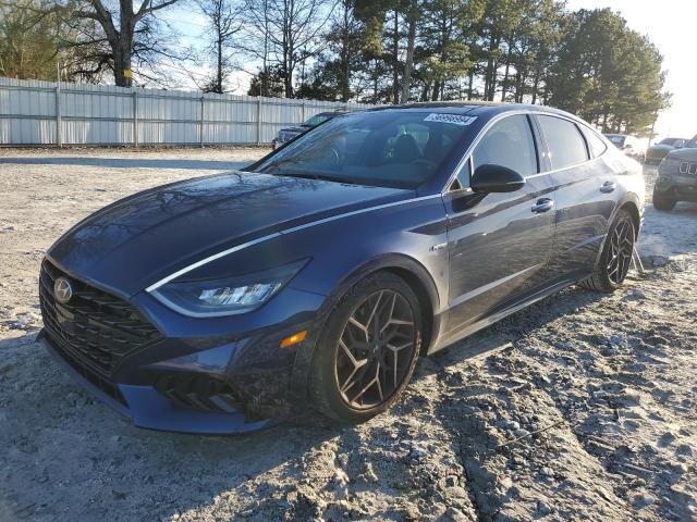 Image 1 of 2021 HYUNDAI SONATA N LINE 2021 with VIN 5NPEK4JC9MH129220