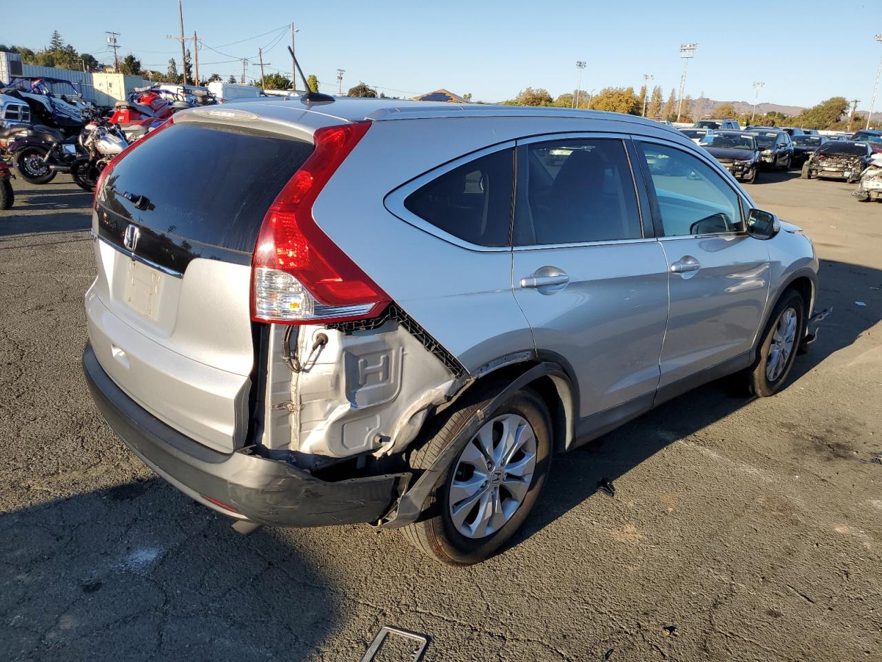 Obraz 3 z 2014 HONDA CR-V EXL 2014 z VIN 2HKRM3H70EH525035