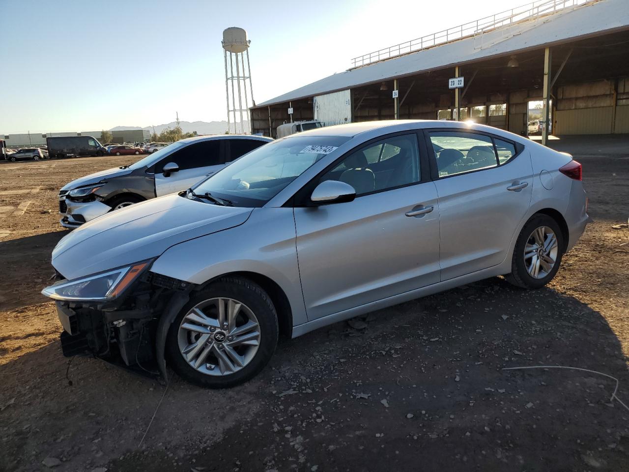 Image 1 of 2019 HYUNDAI ELANTRA SEL 2019 with VIN 5NPD84LF7KH445424