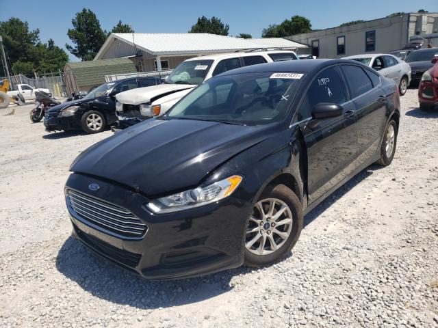 Image 2 of 2016 FORD FUSION S 2016 with VIN 3FA6P0G72GR249893