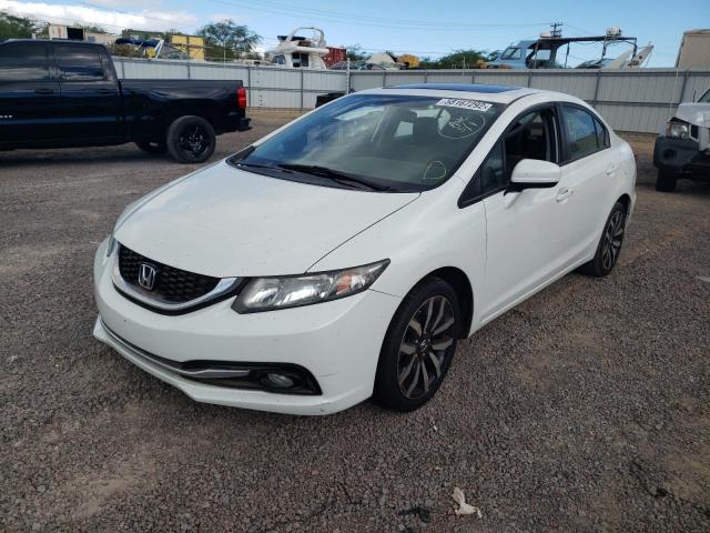 Image 2 of 2015 HONDA CIVIC EXL 2015 with VIN 19XFB2F99FE086981