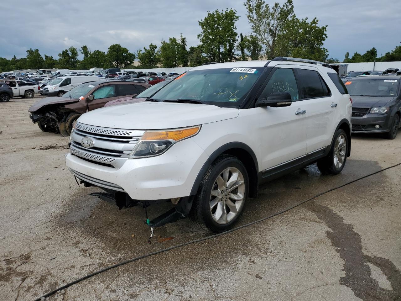 Image 1 of 2011 FORD EXPLORER XLT 2011 with VIN 1FMHK7D86BGA72168