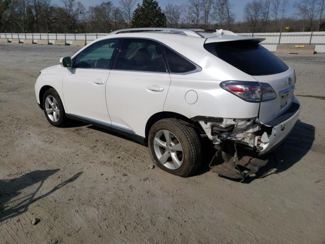 Image 2 of 2011 LEXUS RX 350 2011 with VIN 2T2BK1BA3BC092370