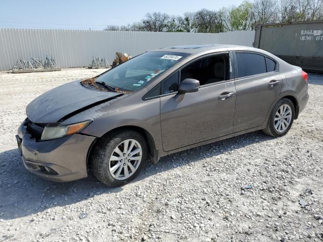 Image 1 of 2012 HONDA CIVIC EX 2012 with VIN 2HGFB2F80CH567064