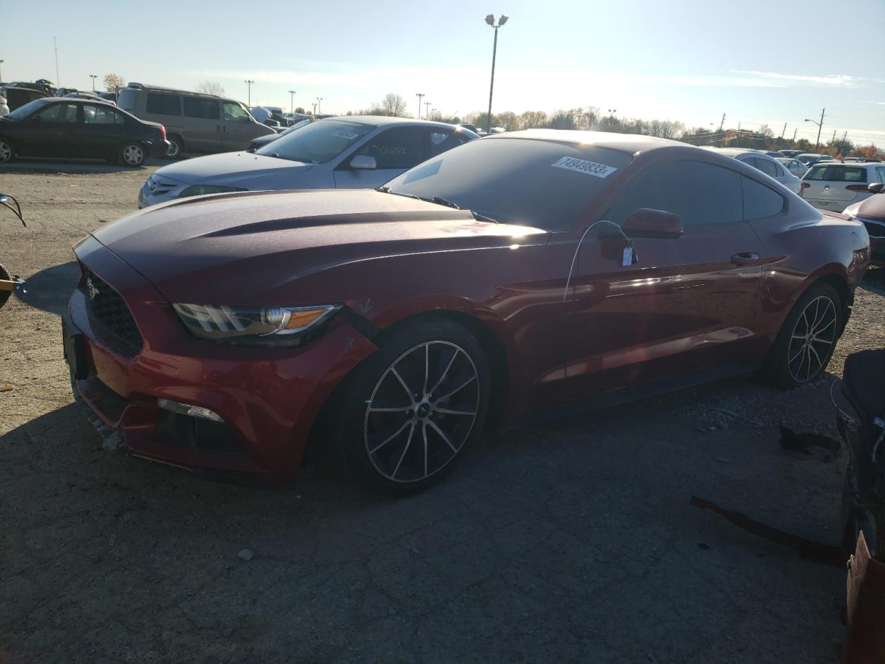 Image 1 of 2017 FORD MUSTANG  2017 with VIN 1FA6P8TH5H5335104