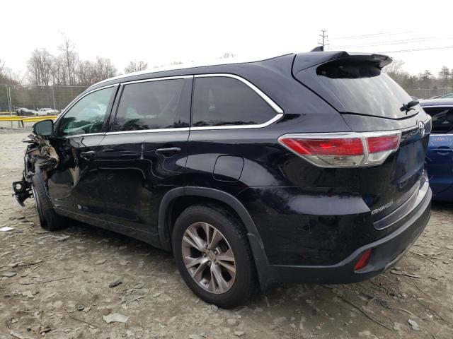 Изображение 2 2015 TOYOTA HIGHLANDER XLE 2015 с VIN 5TDJKRFH0FS213164