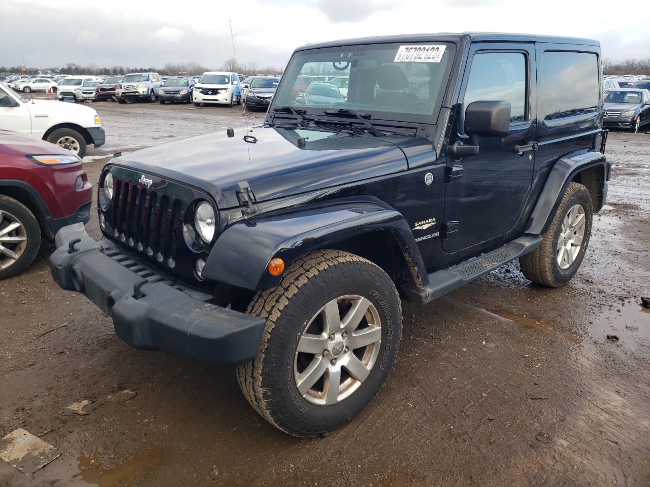 Obraz 1 z 2015 JEEP WRANGLER SAHARA 2015 z VIN 1C4AJWBG2FL544098