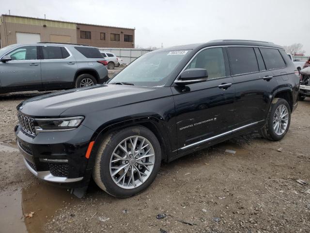 Image 1 of 2022 JEEP GRAND CHEROKEE L SUMMIT 2022 with VIN 1C4RJKEG4N8557511