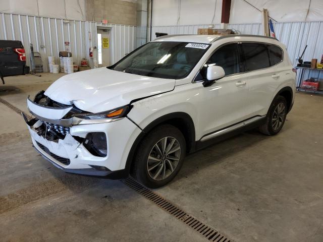 Image 1 of 2019 HYUNDAI SANTA FE SEL 2019 with VIN 5NMS33AD1KH039945