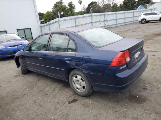 Изображение 2 2005 HONDA CIVIC HYBRID 2005 с VIN JHMES966X5S005362