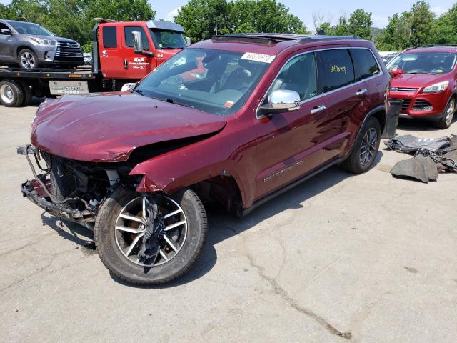 Image 1 of 2019 JEEP GRAND CHEROKEE LIMITED 2019 with VIN 1C4RJFBG9KC619571