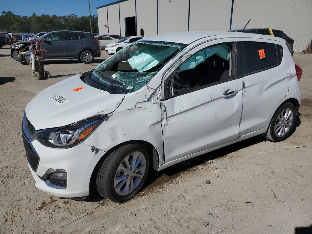 Image 1 of 2021 CHEVROLET SPARK 1LT 2021 with VIN KL8CD6SA6MC729420