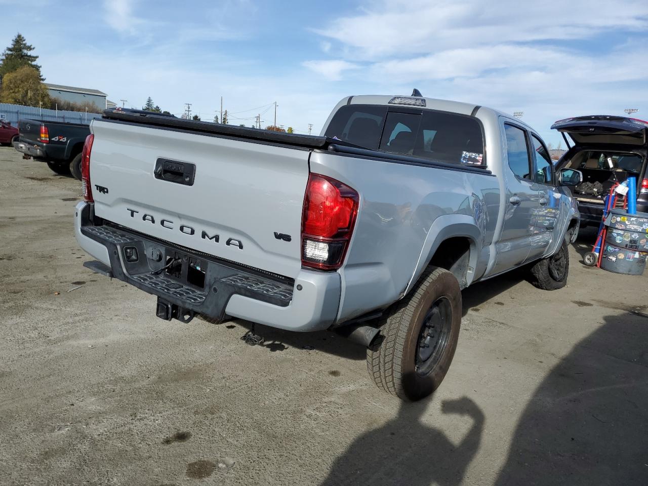 Image 3 of 2019 TOYOTA TACOMA DOUBLE CAB 2019 with VIN 3TMBZ5DNXKM017860