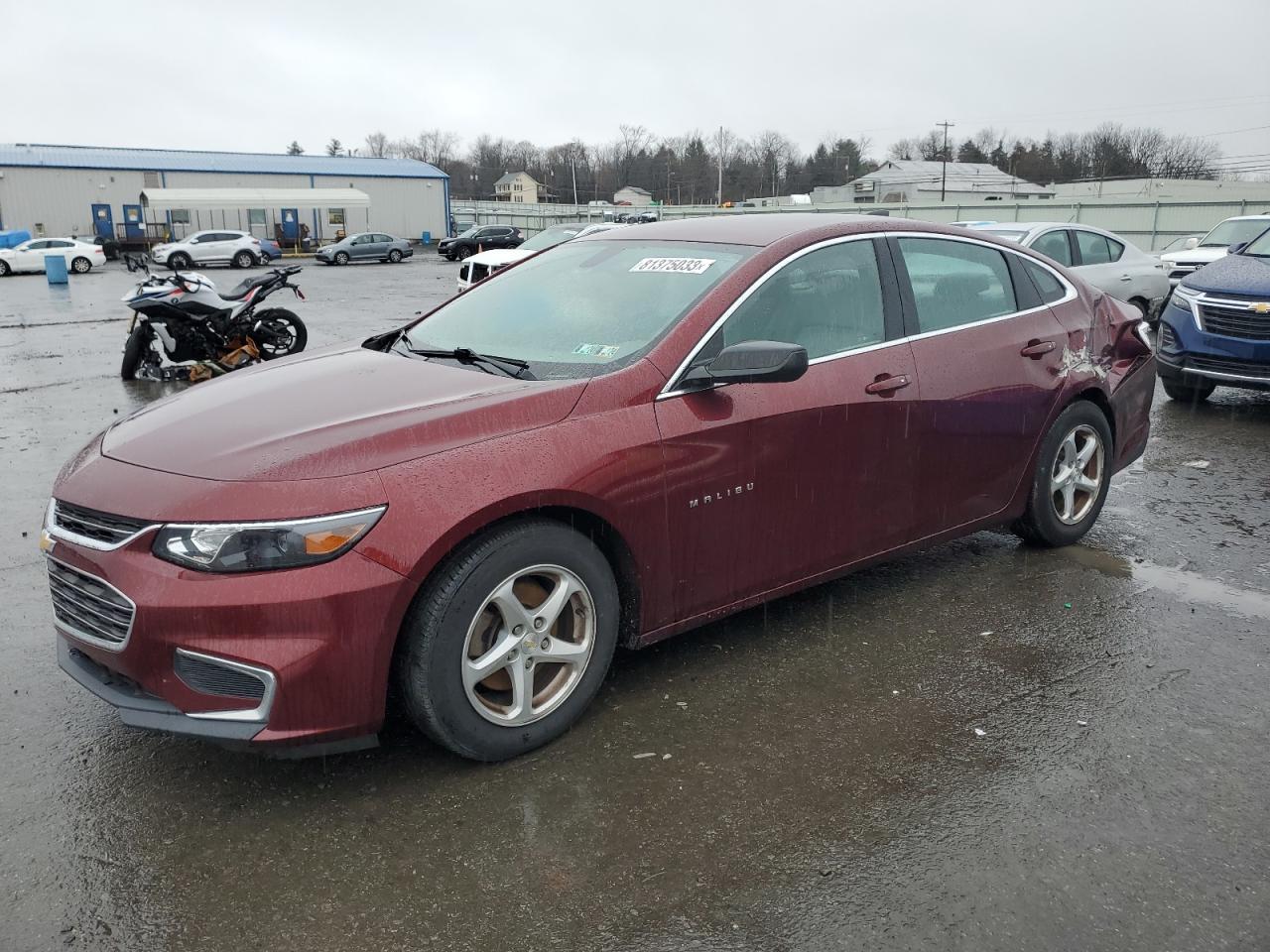 Image 1 of 2016 CHEVROLET MALIBU LS 2016 with VIN 1G1ZB5ST3GF180998