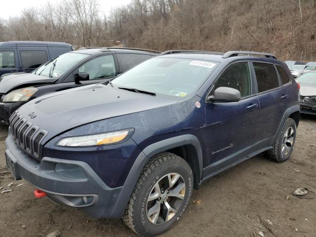 Image 1 of 2014 JEEP CHEROKEE TRAILHAWK 2014 with VIN 1C4PJMBS7EW207796