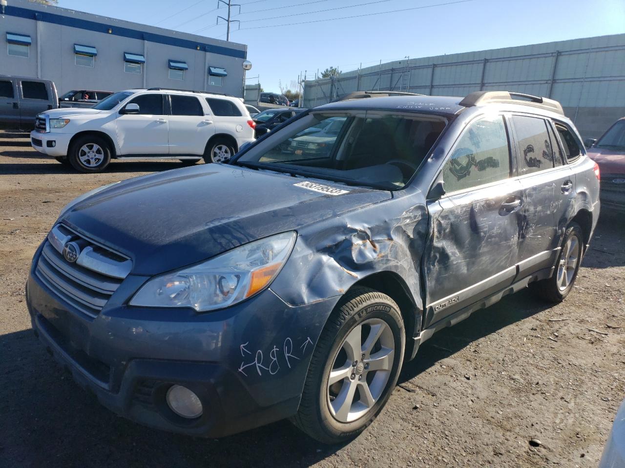 Image 1 of 2014 SUBARU OUTBACK 2.5I PREMIUM 2014 with VIN 4S4BRCCC3E3216528