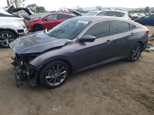 Image 1 of 2020 HONDA CIVIC EX 2020 with VIN 19XFC1F39LE215378