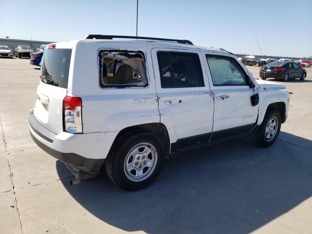 Image 3 of 2014 JEEP PATRIOT SPORT 2014 with VIN 1C4NJPBA1ED881227