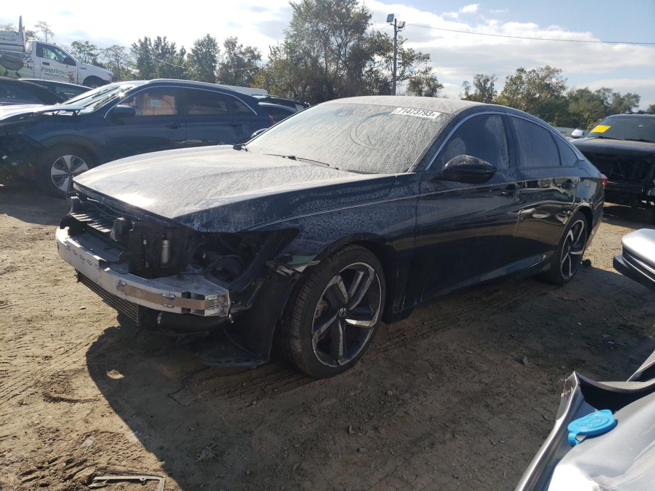 Изображение 1 2018 HONDA ACCORD SPORT 2018 с VIN 1HGCV1F30JA179997