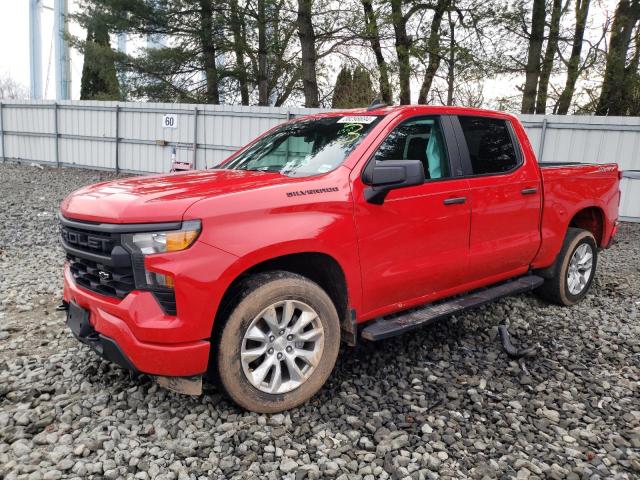 Image 1 of 2022 CHEVROLET SILVERADO K1500 CUSTOM 2022 with VIN 1GCPDBEK7NZ551425