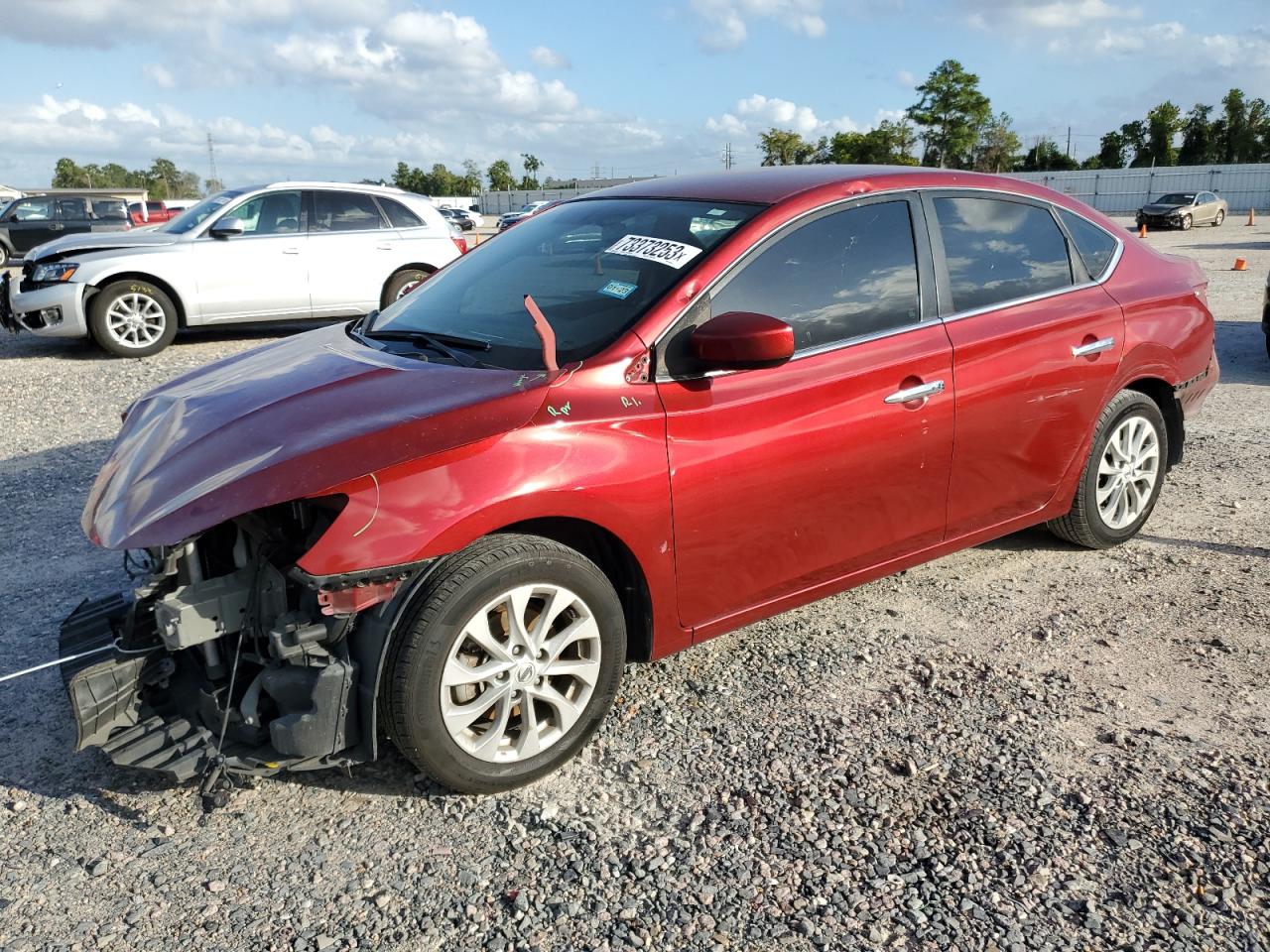 Изображение 1 2019 NISSAN SENTRA S 2019 с VIN 3N1AB7AP6KY263169