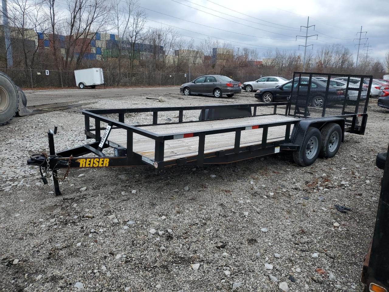 Obraz 2 z 2022 REISER 20' UTILITY / EQUIPMENT TRAILER 2022 z VIN 55L1F2027NN010862