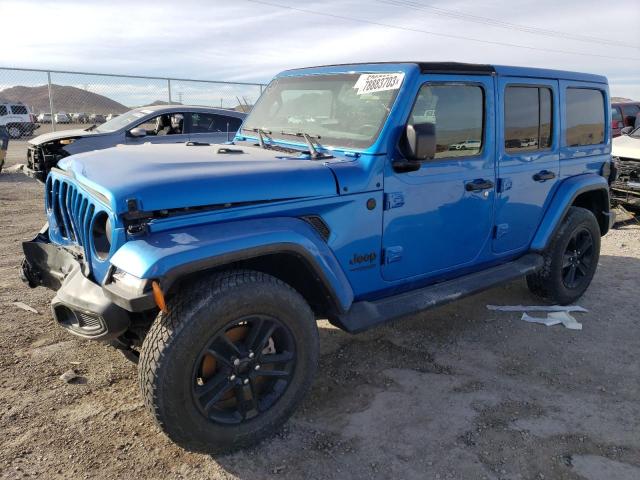 Obraz 1 z 2022 JEEP WRANGLER UNLIMITED SAHARA 2022 z VIN 1C4HJXEMXNW184226