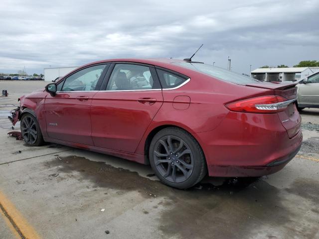 Image 2 of 2018 FORD FUSION SE HYBRID 2018 with VIN 3FA6P0LU8JR233149