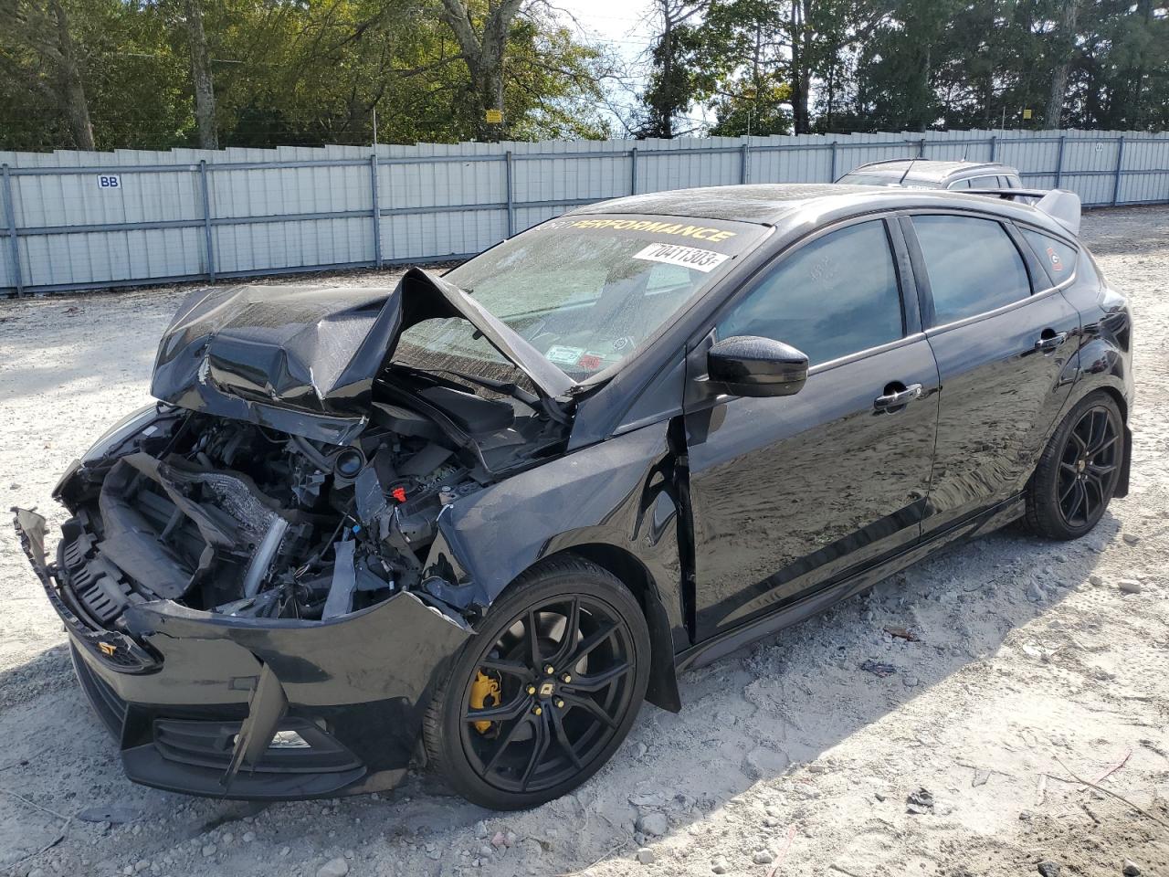 Image 1 of 2016 FORD FOCUS ST 2016 with VIN 1FADP3L9XGL248103