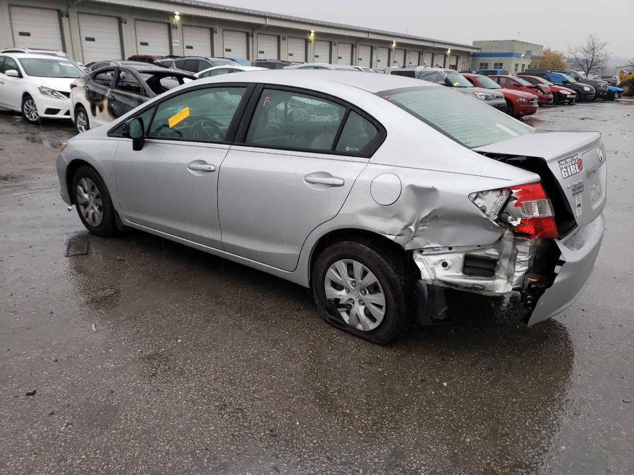 Obraz 2 z 2012 HONDA CIVIC LX 2012 z VIN 19XFB2F56CE042297
